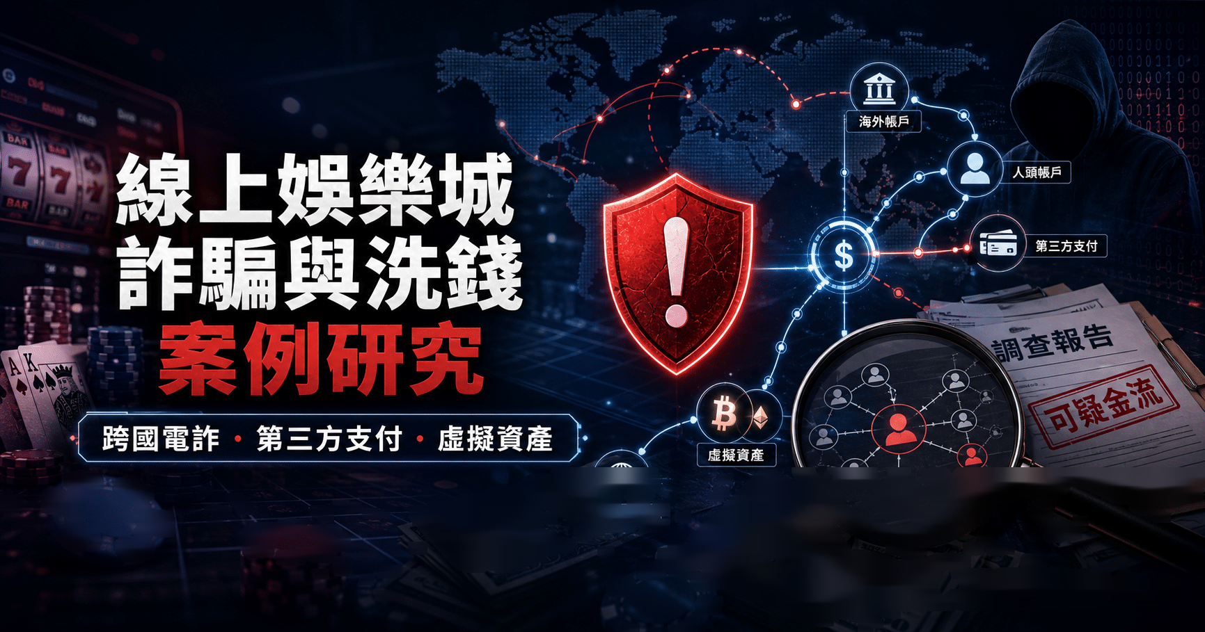 台灣線上娛樂城詐騙、洗錢案例