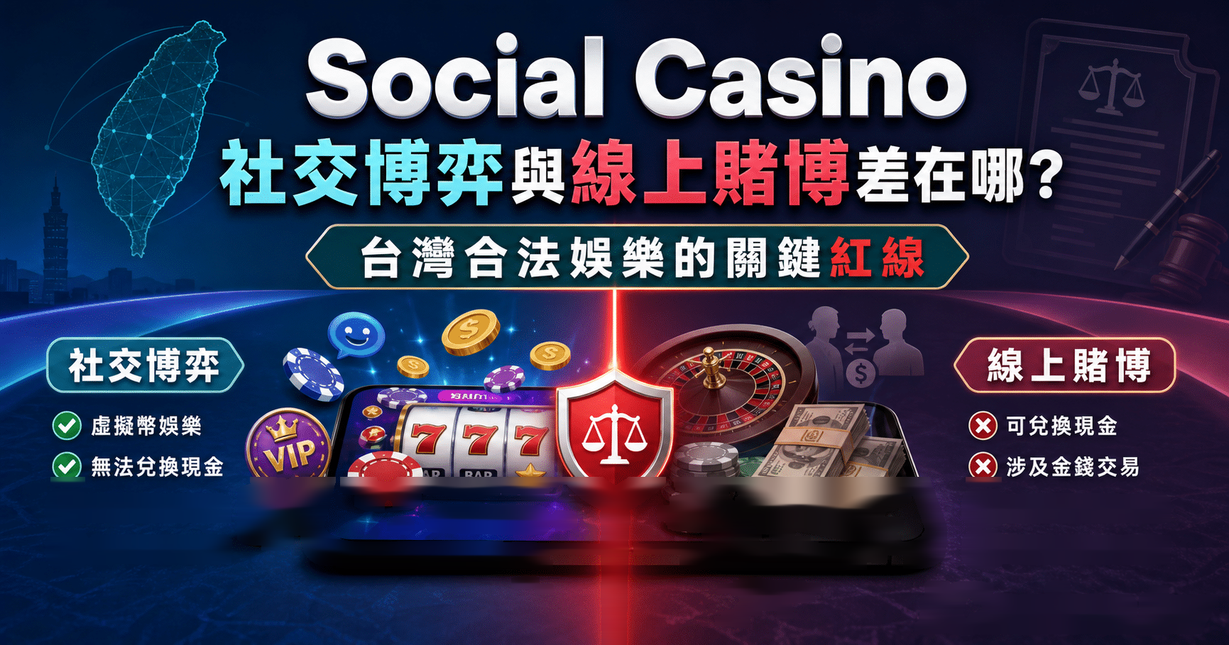 社交博弈與線上賭博差在哪？