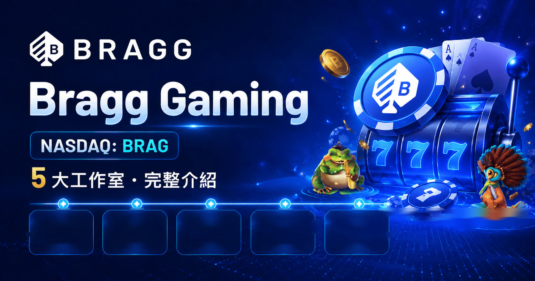 Bragg Gaming Group(Wild Streak、Atomic Slot Lab 母集團)2026 完整檔案