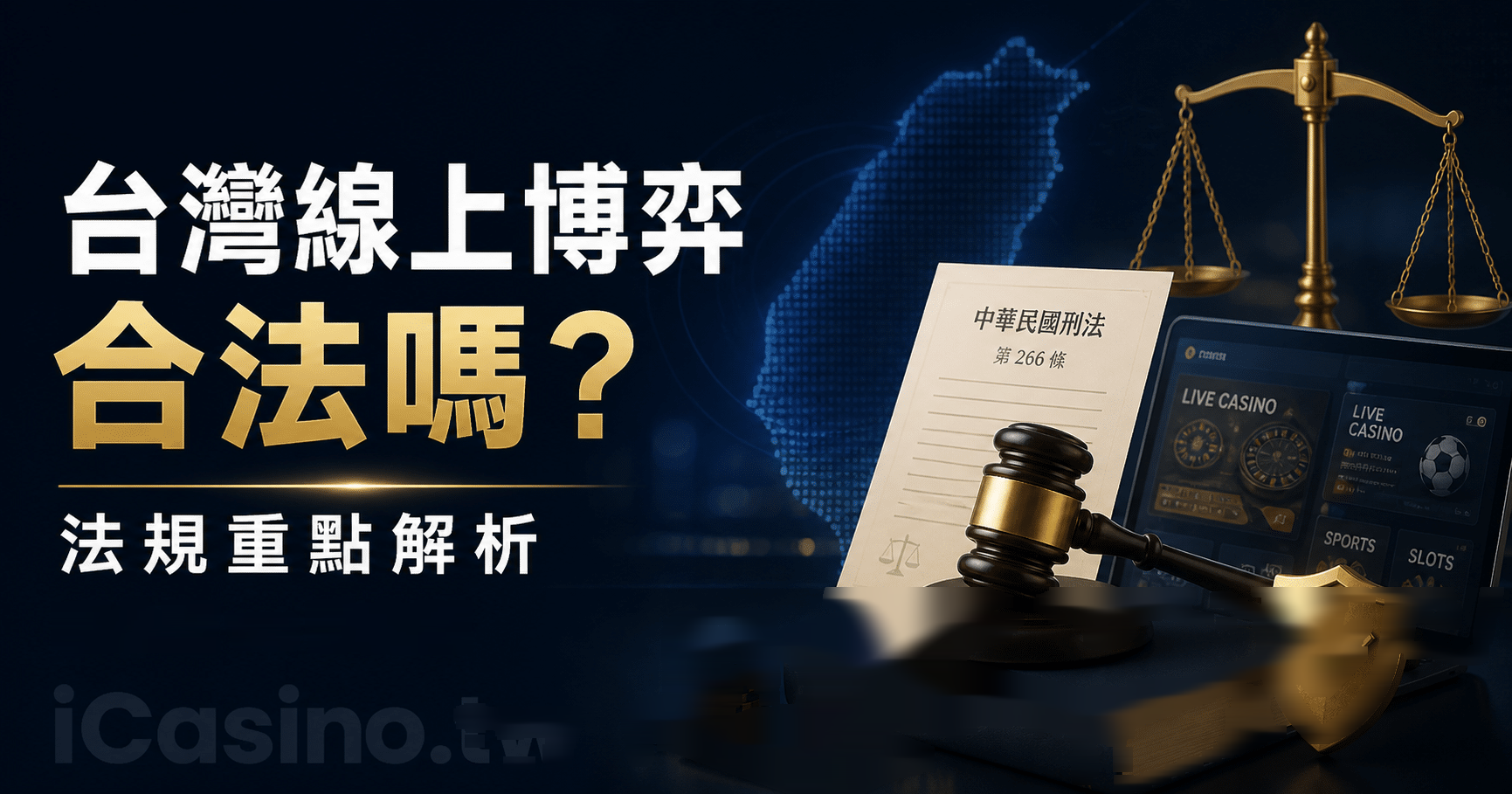 台灣線上博弈合法嗎